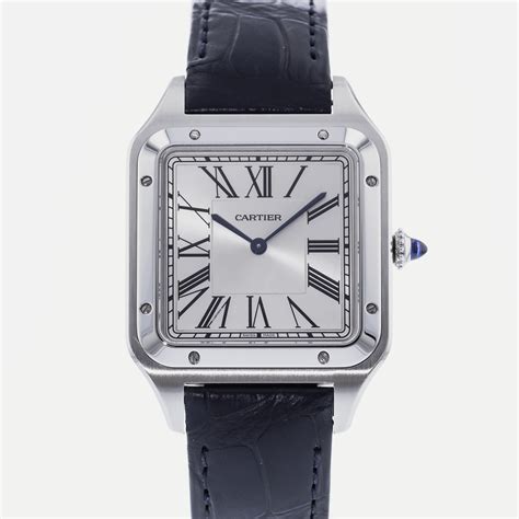 cartier santos pre owned mens|used cartier santos dumont.